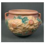 Roseville Art Pottery Pink Peony Small Jardiniere