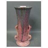 Roseville Pottery Pink/Gray Carnelian II Deco Vase