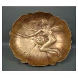 Maurice Bouval Bronze Water Lily Fairy Noveau