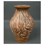 Weller Pottery Brown Marvo Vase