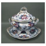 Pinder Bourne & Co. Apple Blossom 3 Pc Gravy Set .