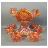Imperial Marigold Fashion 8 Pc Ruffled Punch Set