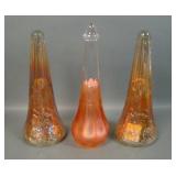 Three Piece Vintage Car Vase Lot