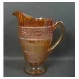 Fenton Marigold Scale Band Ftd Water Pitcher