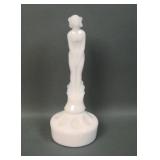1920's Fenton Milk Glass Sept. Morn Nymph Flower