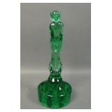 1920's Fenton Green Sept. Morn Nymph Flower Frog
