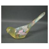 Fenton Topaz Opal Hydranges Bird of Happiness