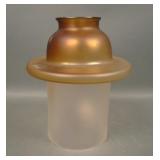 Vintage Iridised Deco Lamp Shade