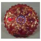 Frank Fenton Red 85th Birthday Holly Plate