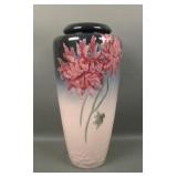 Weller Pottery Etna Gray Chrysanthemum Vase