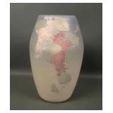 Weller Pottery Hudson Floral Decorated Vase