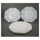 Five American Sweetheart Monax 12" Chop Plates