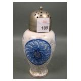 Fenton English Flow Blue Osaka Sugar Shaker