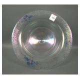 Lancaster Iris Ice Decorated Ftd Flat Bowl