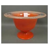 Lancaster Ruby Lustre Decorated Ftd Mayonnaise