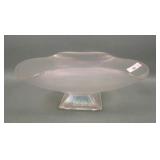 N'Wood Pearl # 605 Compote W/ Tree Bark Base