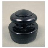 Fenton Ebony # 17 Bath Jar Stopper Only