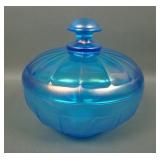 Fenton Celeste Blue # 543 Paneled Bon Bon