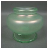 Fenton Florentine Green # 60 Bath Salt Jar