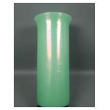 Rare U.S. Glass Jade Green Cylinder Vase
