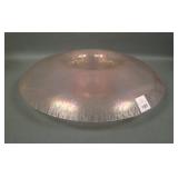 Fenton Velva Rose #1502 Diamond Optic Console Bowl