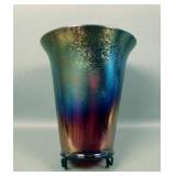 Fenton Red # 621 Flared Vase