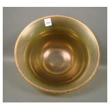 N'Wood Russet Green # 697 Large Flared Bowl