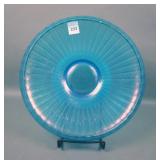 Fenton Celeste Blue # 231 Fine Rib Cupped Bowl