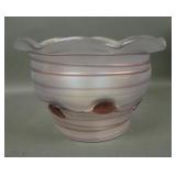 Poschinger White/ Purple Hanging Hearts Vase