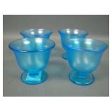Fenton Celeste Blue #923 Individual Nut Cups