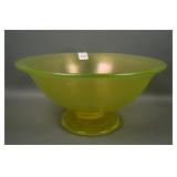 U.S. Glass Topaz # 179 Large Flared Bowl