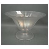 U.S. Glass Crystal # 314 Low Ftd Flared Bowl