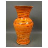 Imperial Lead Luster #655 Spider Webbing Vase