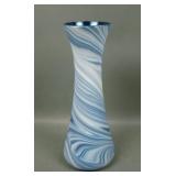Imperial Lead Luster Blue/ White Marbelized