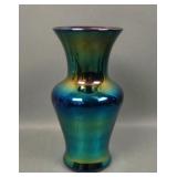Imperial Lead Luster Blue Monochrome Vase