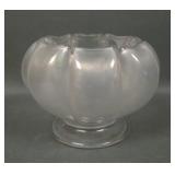 Fenton Persian Pearl # 847 Melon Rib Rose Bowl