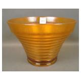 Fenton Tangerine # 1512 Flared Ring Bowl/ Vase