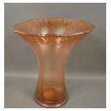 Imperial Rose Ice Smooth Panels Vase