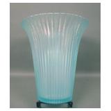 Fenton Aquamarine # 1700 Sheffield Flared Vase