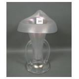 Imperial Iris Ice # 244 JIP Handled Vase