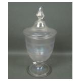 Fenton Persian Pearl #9 Wheel Cut Covered Candy
