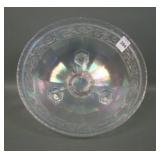 Imperial Iris # 5141 Ice Floral & Optic Ftd Bowl