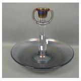 Imperial Blue Ice Candlestick Bowl