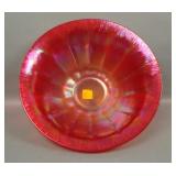 Imperial Red Wide Panel Large Deep Bowl
