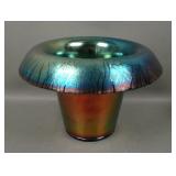 Imperial Jewels Pearl Amethyst Rolled Top Vase