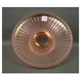 Fenton Velva Rose # 231 Ftd Cupped Ribbed Bowl