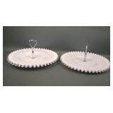 Two Fenton Silvercrest Single Handled Servers