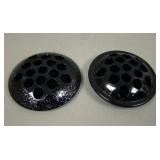 Two Black Flower Frogs