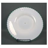 Fenton Emerald Crest Bottom Server Plate