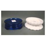Two Fenton Pedestal Display Bases